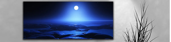 Modern canvas wall art from Giftomory with abstract design for living room decor