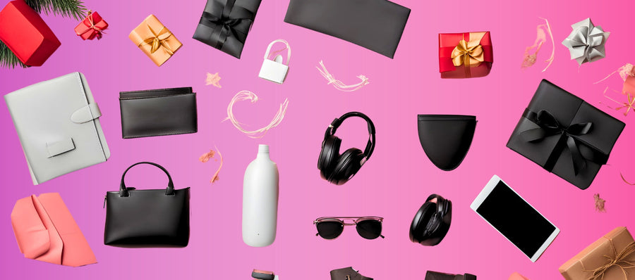 Variety of essential office and home Accessories & Stationery including pens, notebooks, and desk organizers on a clean workspace