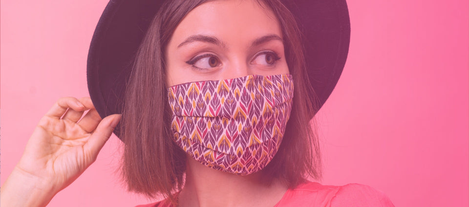 Stylish and comfortable protective face mask made from high-quality materials, perfect for everyday use and special occasions