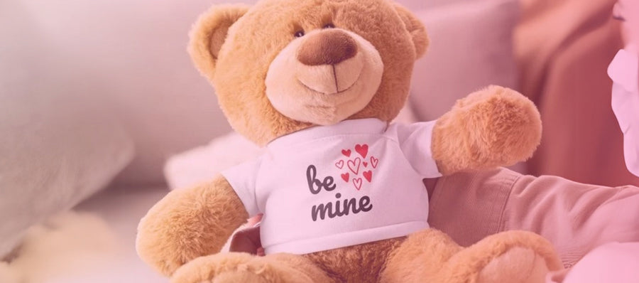 Adorable teddy bear with soft, fluffy fur, perfect gift idea for kids and adults of all ages, showcasing huggable and comforting design.