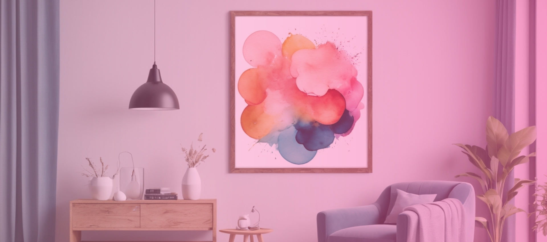 Vibrant watercolor art painting available for sale, featuring a unique hand-painted design perfect for home decor or gifting.