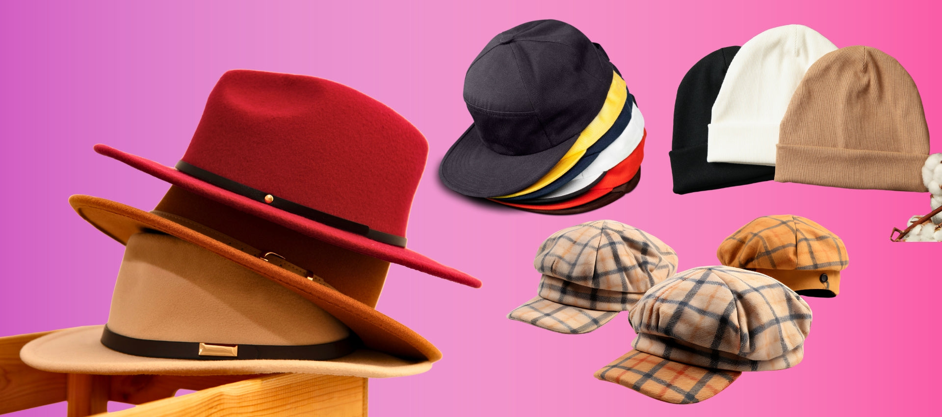 Stylish Hats & Caps - Latest Trends - Elevate Your Look with Fashionable Headwear