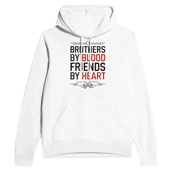 Unbreakable Bond – Brother to Brother Hoodie - White - Hoodies