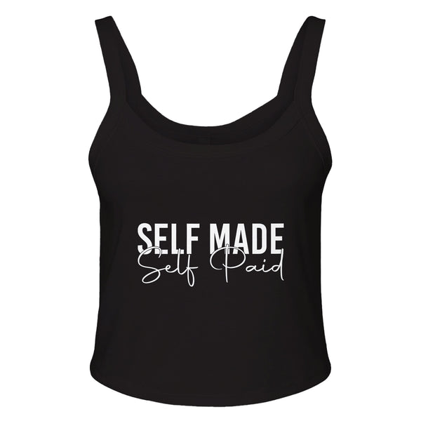 Self Made, Self Paid - Empower Your Journey - solid blk blend - Print Material