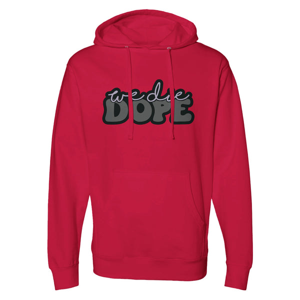 Memories in Threads - DOPE Hoodie Sensation - Red - Hoodies