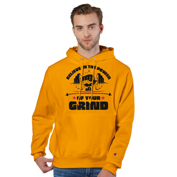 Strength and Resilience - Gear Up with Gym Power - c gold - Hoodies