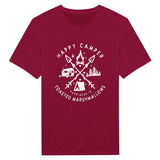 HAPPY CAMPER - Embrace the Joy of Outdoor Memories - Cardinal Red - T-Shirts