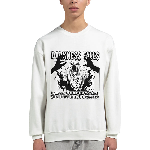 Whispers in the Night - Darkness Falls Crewneck - - Sweatshirts