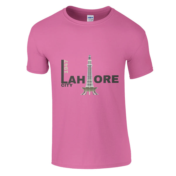 Historic Lahore in Style - Azalea - Crewneck T-shirts