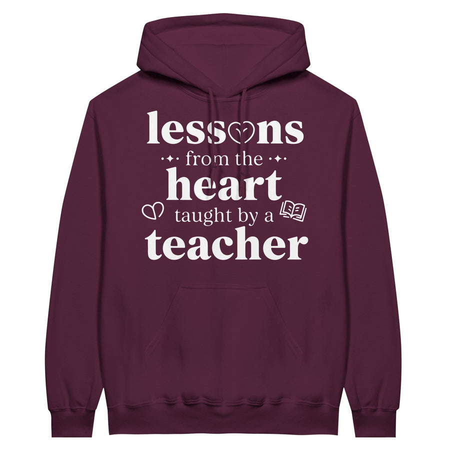 Midweight Hoodie for Favorite Teacher - Maroon - Hoodies