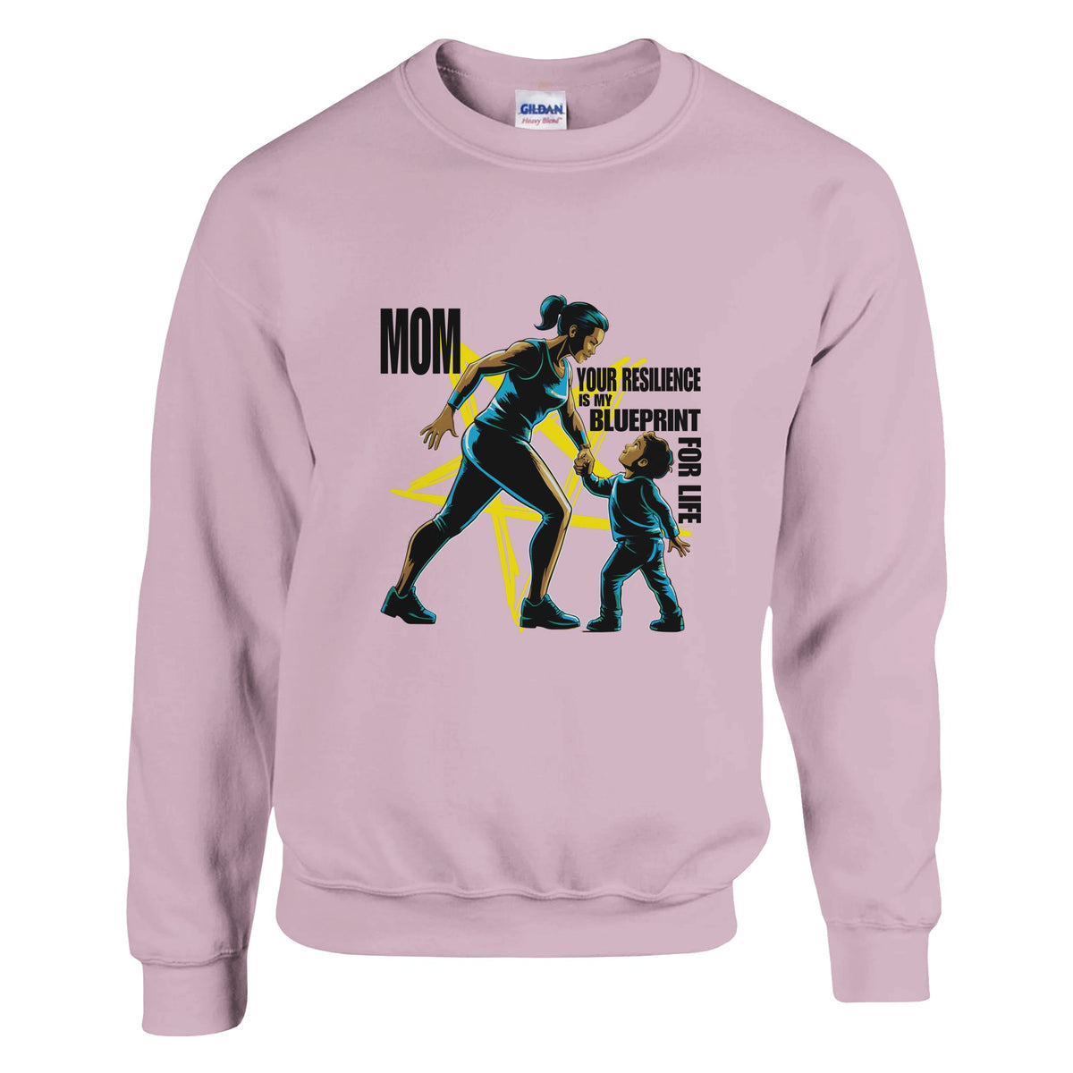 Reach for the Stars - A Mother's Strength - Light Pink - Sweatshirts