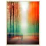 Twilight Walk Through Dreamscape - 60x80 cm 24x32″ Wood frame - Wooden Framed Posters