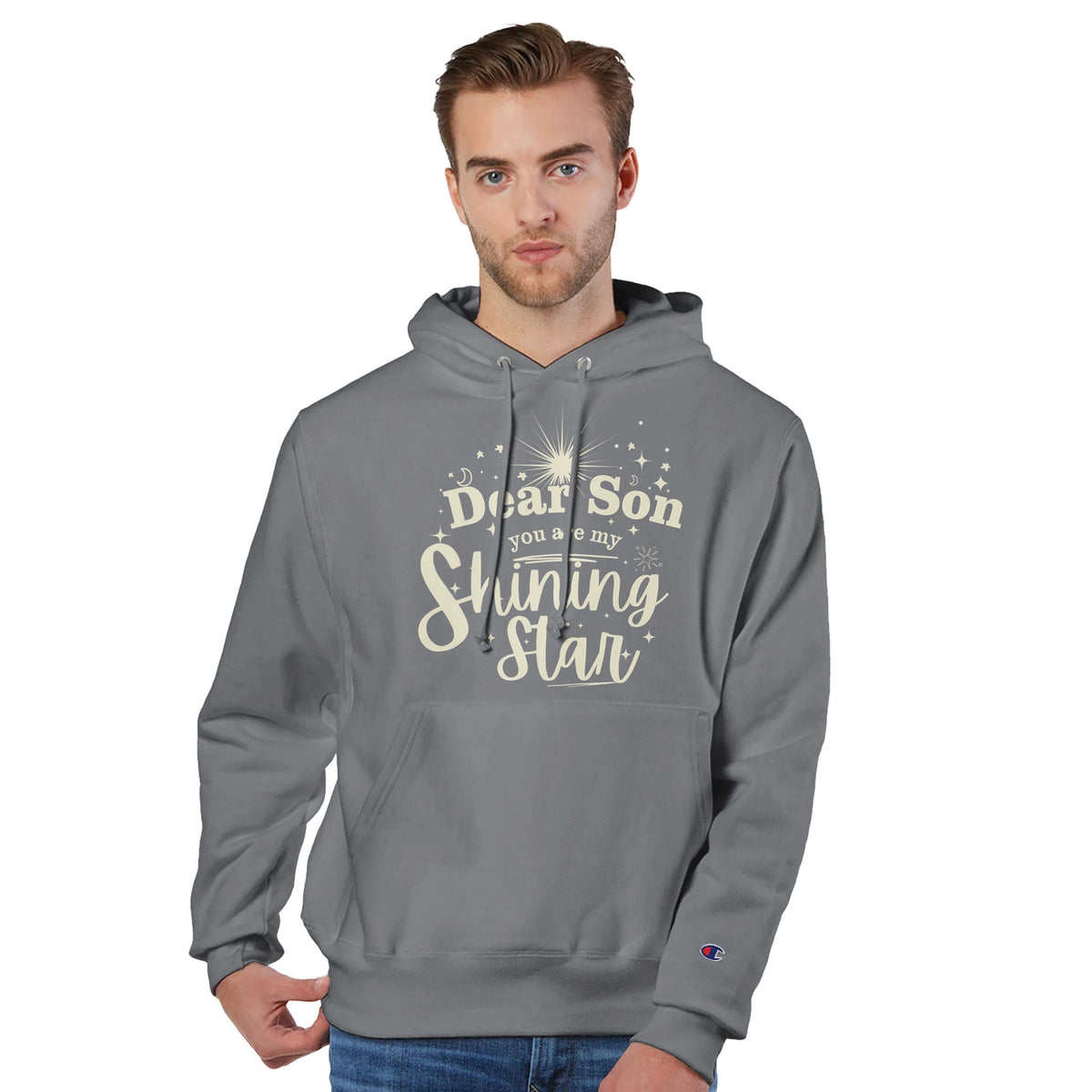 A Mother's Guiding Light – For My Shining Star - oxford gray - Hoodies