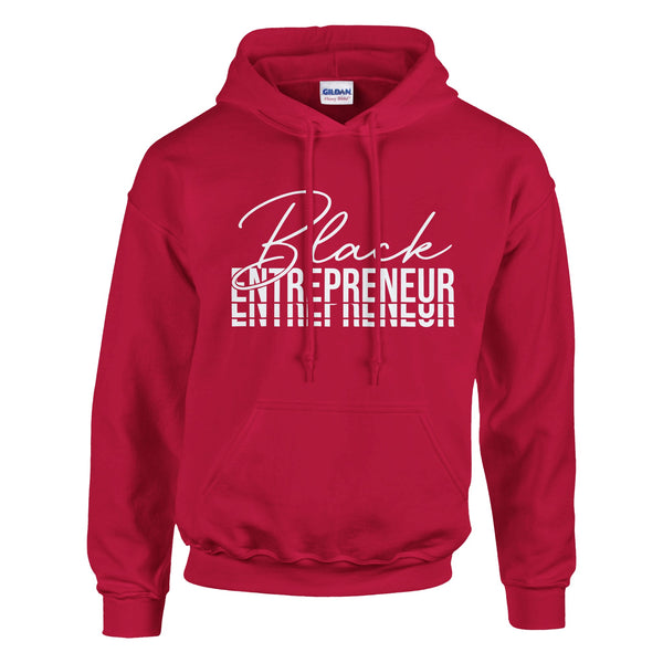 Empowerment Essentials - Black ENTREPRENEUR Line - Red - Hoodies