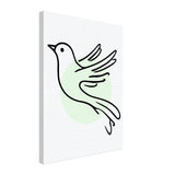 Soaring Grace - Minimalist Bird Canvas Art - 45x60 cm 18x24″ - Canvas Prints