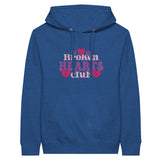 Broken Hearts Club Premium Unisex Pullover Hoodie - Heather Royal - Pullover Hoodies