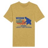 Guardians of Liberty-Veteran Defender Tee - Heather Yellow Gold - T-Shirts