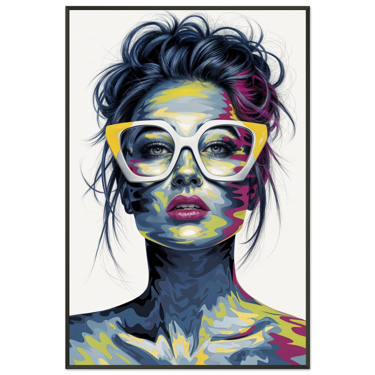 Bold Vision - A Kaleidoscope of Style and Color - - Framed Posters