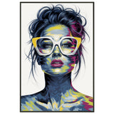 Bold Vision - A Kaleidoscope of Style and Color - - Framed Posters