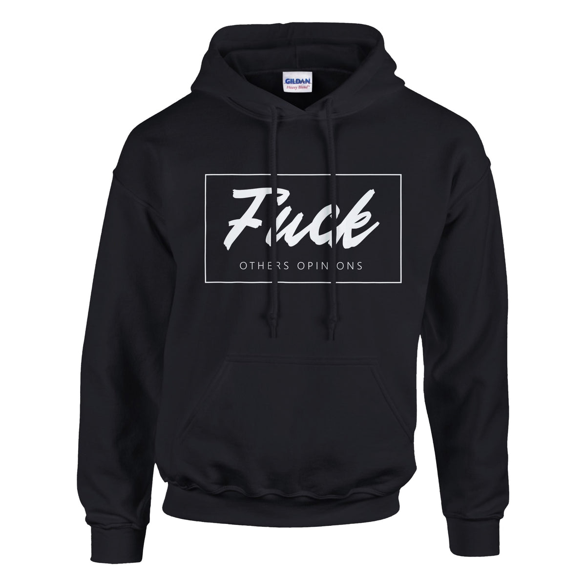 Fearless Comfort - No Fucks Given Hoodie - Black - Sweatshirts