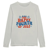 Celebrate in Style - Happy Fourth of July Shirt - Ash - Sweatshirts