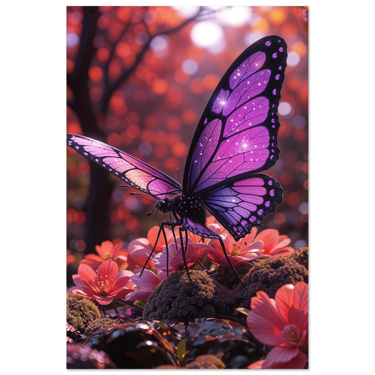 Butterfly Moment – Fine Art Poster for Her - - Posters