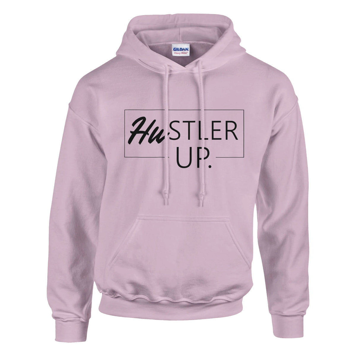 HUSTLER UP - Elevate Your Ambition - Light Pink - Hoodies