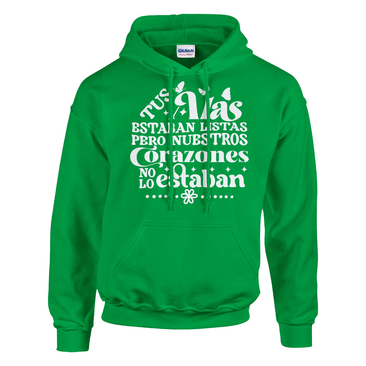 Unexpected Hearts - Celebrate Imperfect Readiness - Irish Green - Hoodies