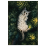 Gift Whimsical Memories – Cat Forest Metal Framed Poster - Default Title - Metal Framed Posters