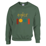 Year Your Choice Classic Unisex Crewneck - Soft Cotton-Poly Blend - Military Green - Crewneck Sweatshirts