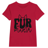 Cherish Furry Bonds - Fur Mama Shirt - Red - T-shirts