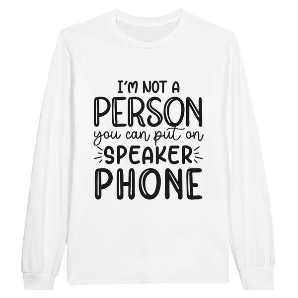 Speak Your Boundaries - Assertive Statements in Fabric - - Sweatshirt