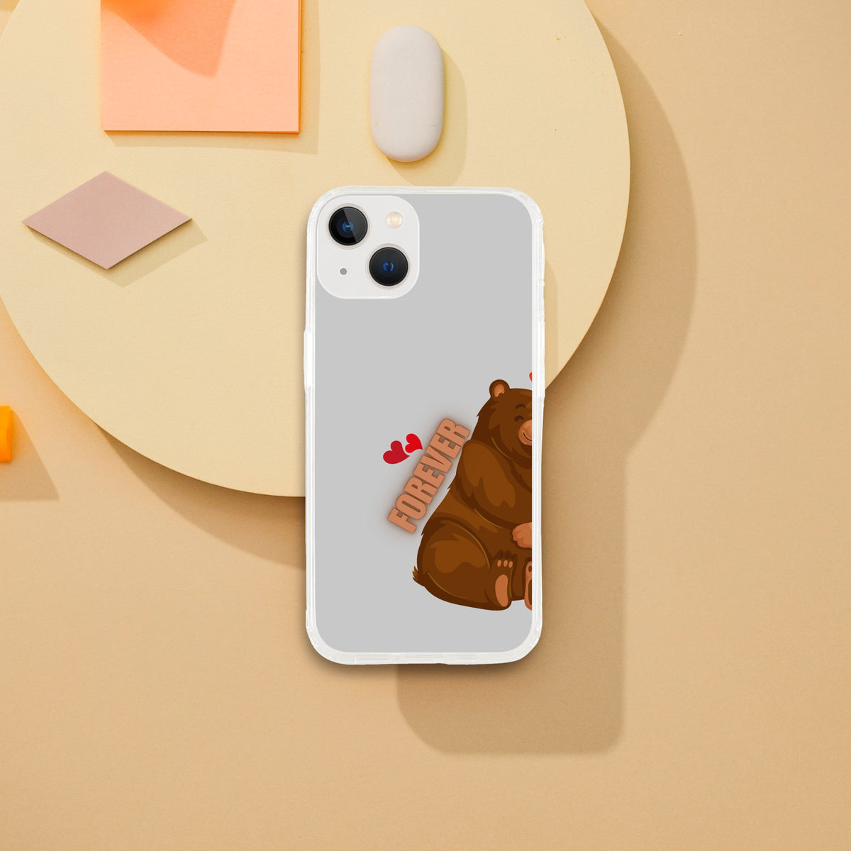 Bear Hugs Forever - Matching Couple Phone Cases - - Tech Accessories