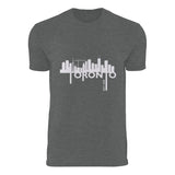 Toronto Cityscape Elegance - drk heather gray - T-Shirts