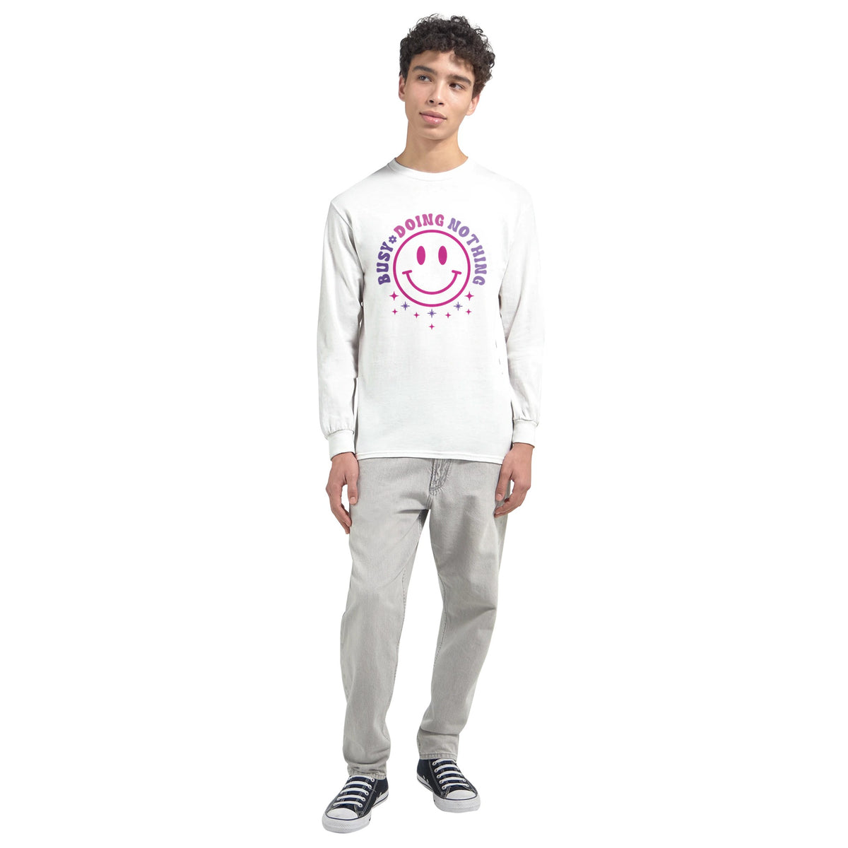 Mindful Moments - Reflect with 'BUSY DOING NOTHING - - Sweatshirt