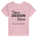 Everyday Joy - Customizable Toddler T-Shirt - Pink - Kids' T-Shirts