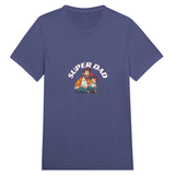 Super DAD - A Tribute in Threads - Triblend Navy - Print Material