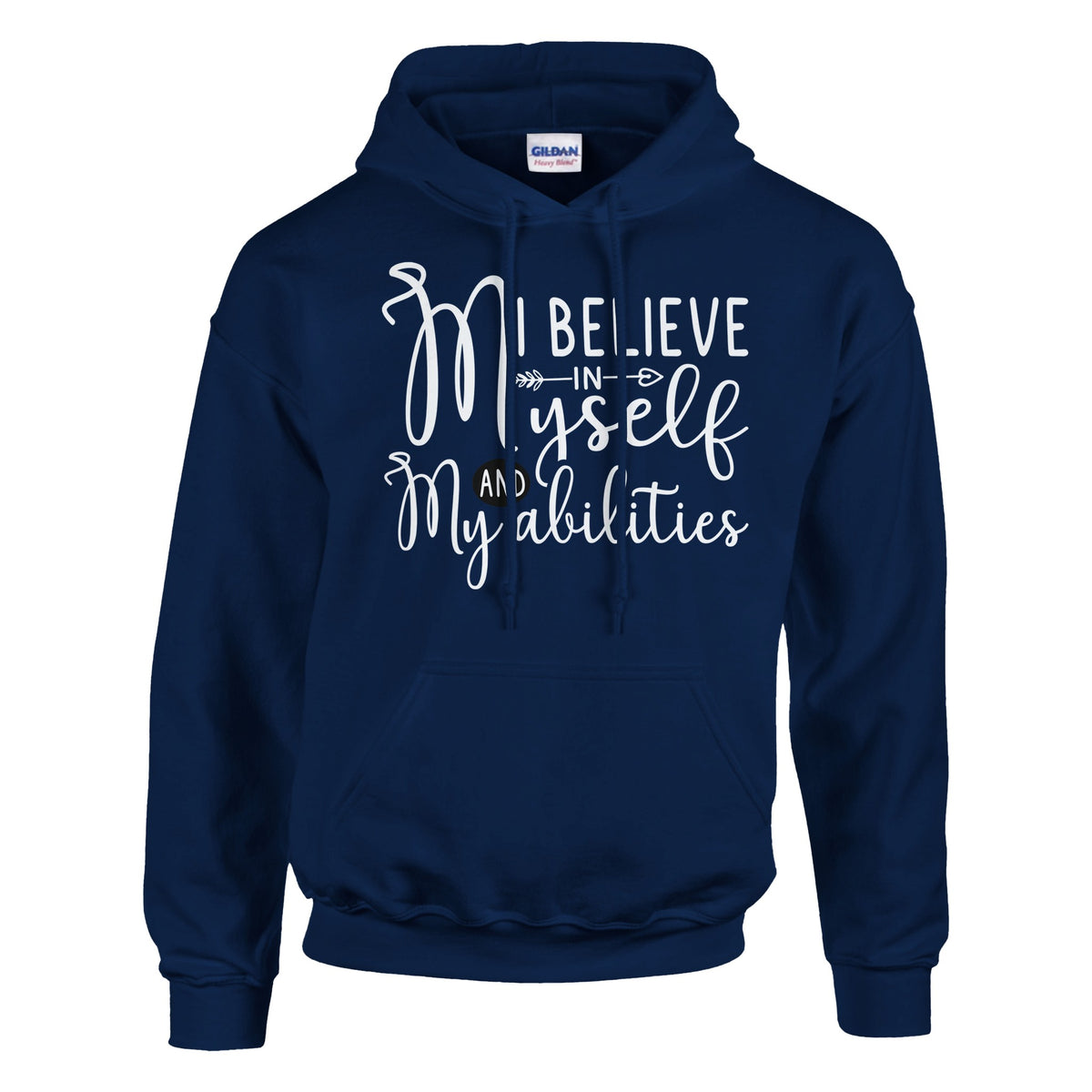 Empowerment Essential - 'I Believe' Apparel - Navy - Hoodies