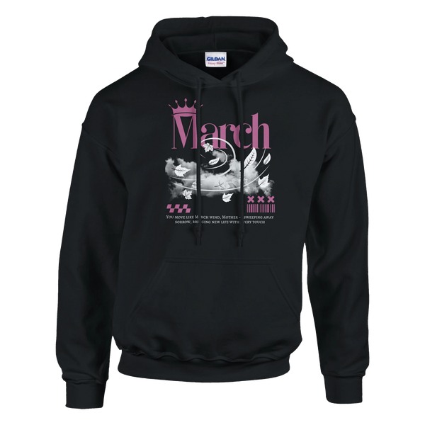 Birth Month Nature Hoodie – Mom Edition - Gildan - Design Option 3 - Hoodies
