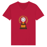 Victory on Display - Baseball Champ Tee - Red - Print Material