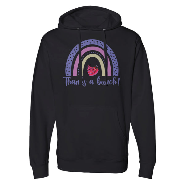 Spread Joy - The 'Thanks a Bunch!' Statement Piece - Black - Hoodies