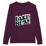 Relax in Style - LAKE BUM Vibes - Maroon - Sweatshirt