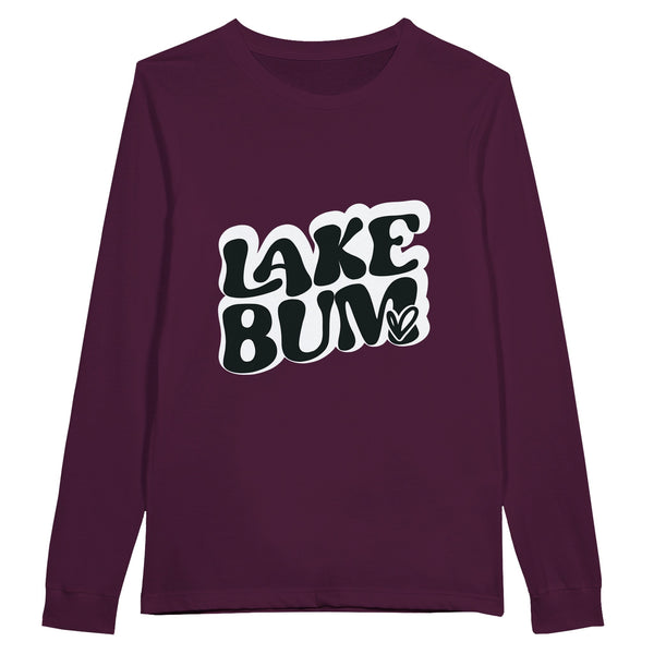 Relax in Style - LAKE BUM Vibes - Maroon - Sweatshirt