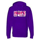 Bold Boundaries - The 'Not Today' Statement Piece - Purple - Hoodies