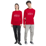 Effortlessly Cool Cotton Longsleeve - Red - Sweatshirts