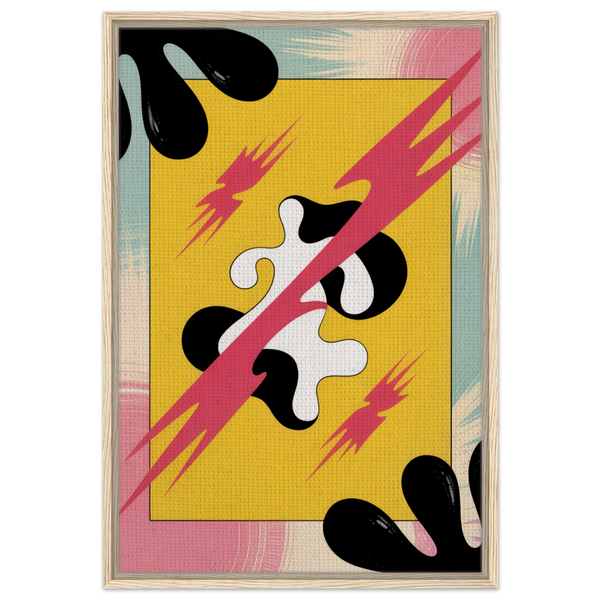 Pop Art Power Clash – Canvas Gift Explosion - - Canvas