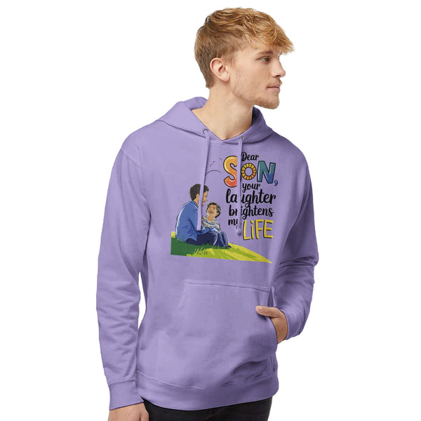 Brighten My Life - A Father's Love in Every Stitch - Lavender - Sweatshirts