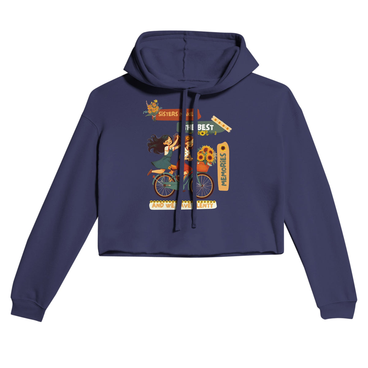 Sisters, Sunshine & Sunflowers – Cherish the Bond - Storm - Hoodies