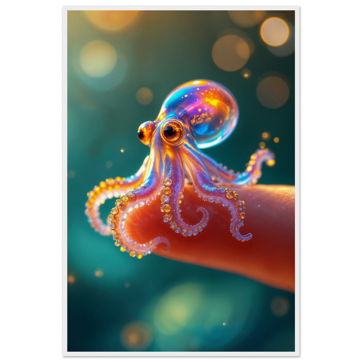 Tiny Wonders Framed Poster – A Magical Gift for Kids - - Wooden Framed Posters