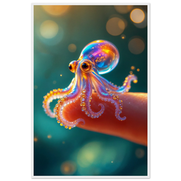 Tiny Wonders Framed Poster – A Magical Gift for Kids - - Wooden Framed Posters